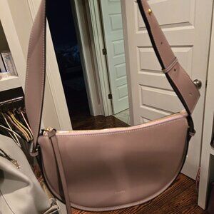 Aallyn Blush Leather Elara Convertable Bag